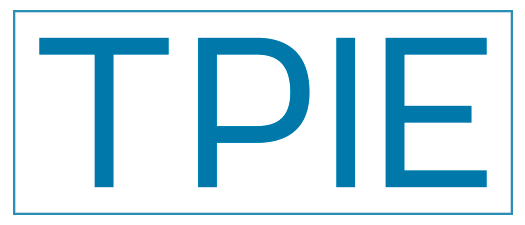 TPIE 2024 Logo Blue Box Border
