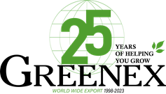 greenex 25 year logo